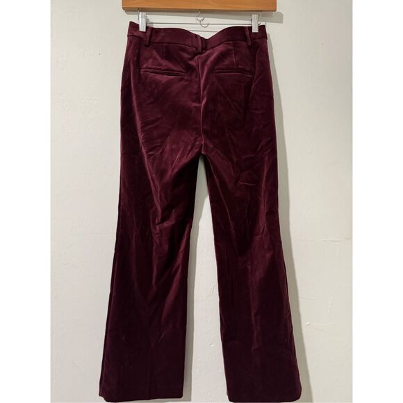 Ann Taylor NWT The Jayne velvet trouser pants 8 - Picture 7 of 9